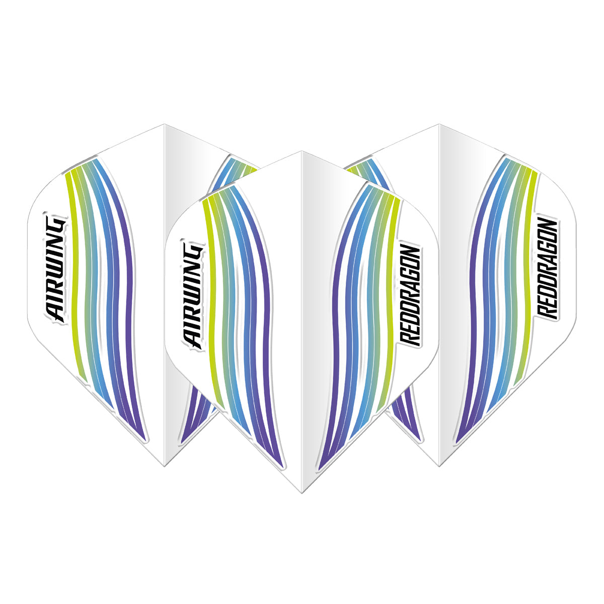Airwing Blue Wave Standard Dart Flights by Red Dragon - view 2