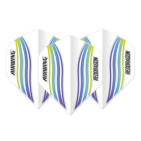 Airwing Blue Wave Standard Dart Flights by Red Dragon - view 2