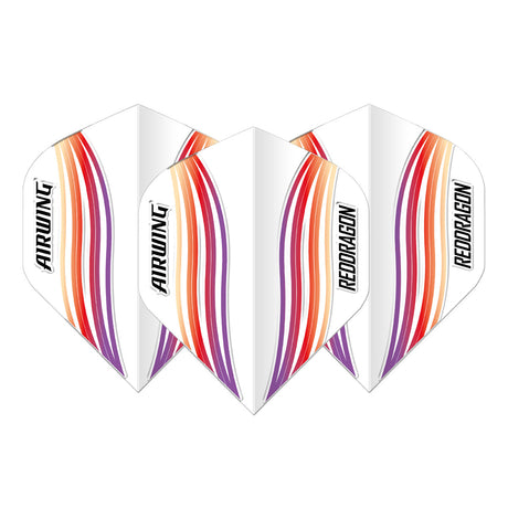 Airwing Red Wave Standard Dart Flights by Red Dragon - view 2