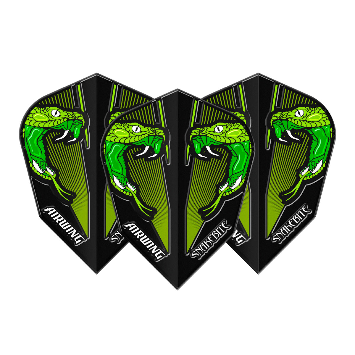 Airwing Peter Wright Green Standard Dart Flights by Red Dragon - view 2