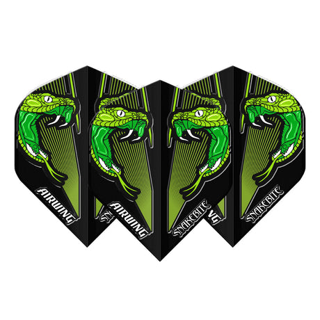 Airwing Peter Wright Green V-Standard Dart Flights by Red Dragon - view 2