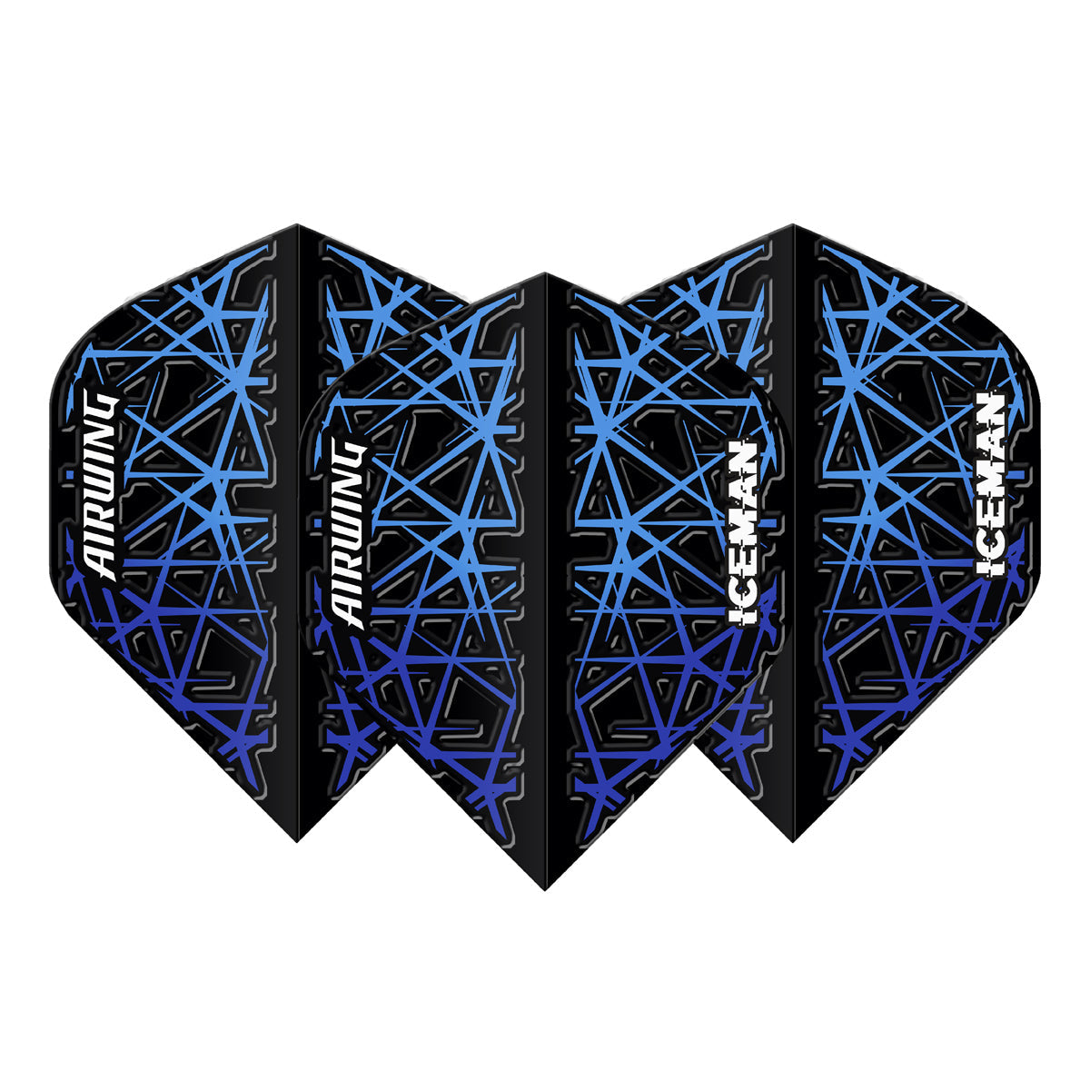 Airwing Gerwyn Price Blue Standard Dart Flights by Red Dragon - view 2