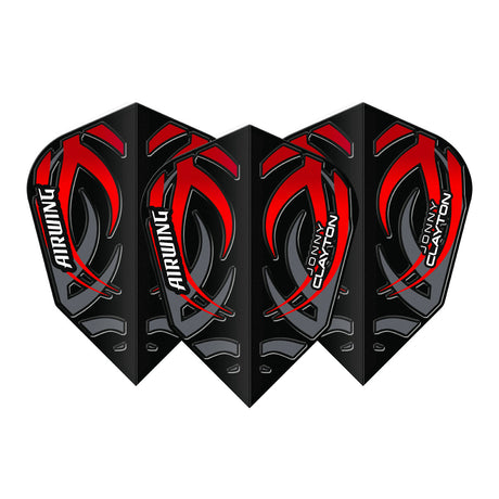 Airwing Jonny Clayton Red V-Standard Dart Flights by Red Dragon - view 2