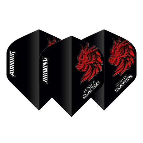 Airwing Jonny Clayton Dragon Standard Dart Flights by Red Dragon - view 2