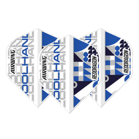 Airwing Luke Humphries White Standard Dart Flights by Red Dragon - view 2