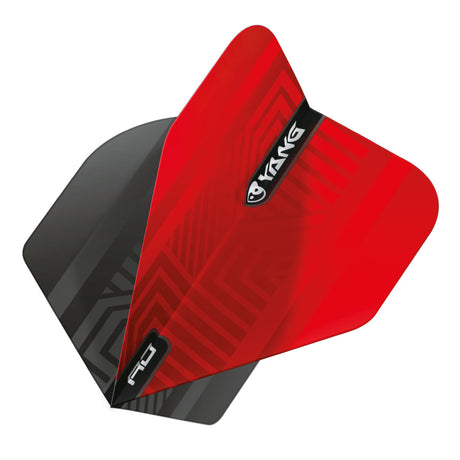 Yin Yang Red & Black Standard Dart Flights by Red Dragon - view 2