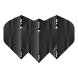 Yin Yang Red & Black Standard Dart Flights by Red Dragon - view 6
