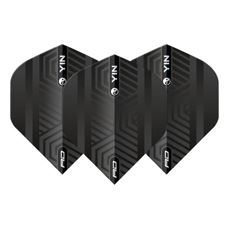 Yin Yang Red & Black Standard Dart Flights by Red Dragon - view 6