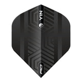 Yin Yang Red & Black Standard Dart Flights by Red Dragon - view 5