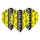 Peter Wright Purple & Yellow Yin Yang Standard Dart Flights by Red Dragon - view 4