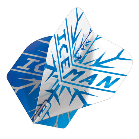Gerwyn Price Blue & White Yin Yang Standard Dart Flights by Red Dragon - view 2