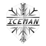 Gerwyn Price Black & White Yin Yang Standard Dart Flights by Red Dragon - view 3