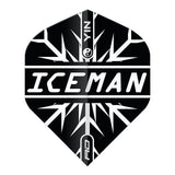 Gerwyn Price Black & White Yin Yang Standard Dart Flights by Red Dragon - view 5