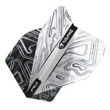Yin Yang White & Black Standard Dart Flights by Red Dragon - view 2