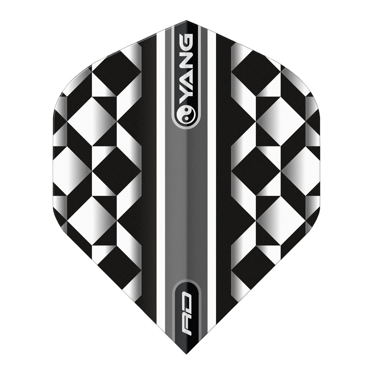 Yin Yang Multi-Colour Standard Dart Flights by Red Dragon - view 3