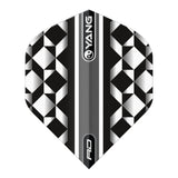 Yin Yang Multi-Colour Standard Dart Flights by Red Dragon - view 3