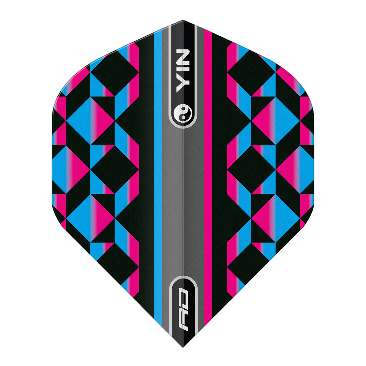 Yin Yang Multi-Colour Standard Dart Flights by Red Dragon - view 5