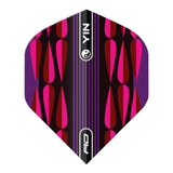 Yin Yang Pink & Green Standard Dart Flights by Red Dragon - view 5