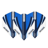 Luke Humphries Blue & White Hardcore Standard Dart Flights by Red Dragon - view 2