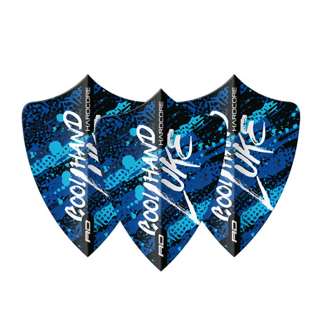 Luke Humphries World Champion Blue Freestyle Dart Flights by Red Dragon - view 2
