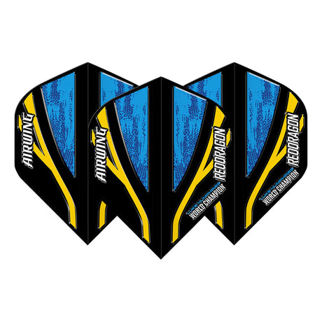 Airwing Luke Humphries World Champion Black Standard Dart Flights by Red Dragon - view 2