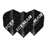 Gerwyn Price Black Hardcore No6 Dart Flights by Red Dragon - view 2