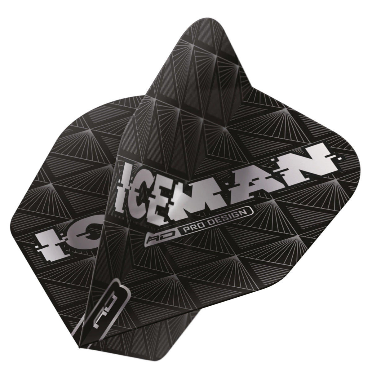 Gerwyn Price Black Hardcore No6 Dart Flights by Red Dragon - view 3