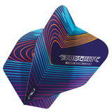Snakebite Multi Colour Hardcore No6 Dart Flights by Red Dragon - view 3