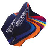 Snakebite Multi Swirl Hardcore No6 Dart Flights by Red Dragon - view 3
