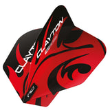 Jonny Clayton Red & Silver Hardcore No6 Dart Flights by Red Dragon - view 3