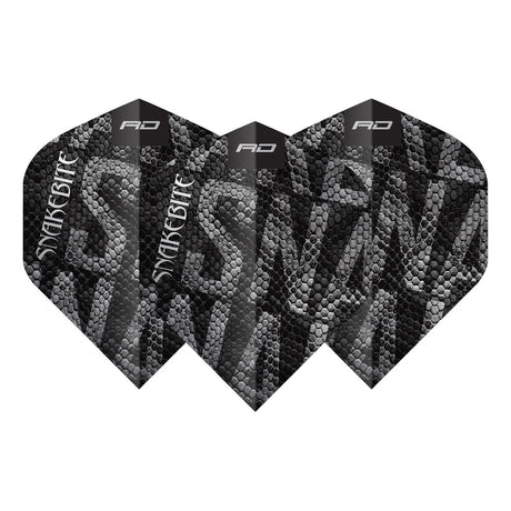 Red Dragon Peter Wright Black Mamba No2 Dart Flights - view 2