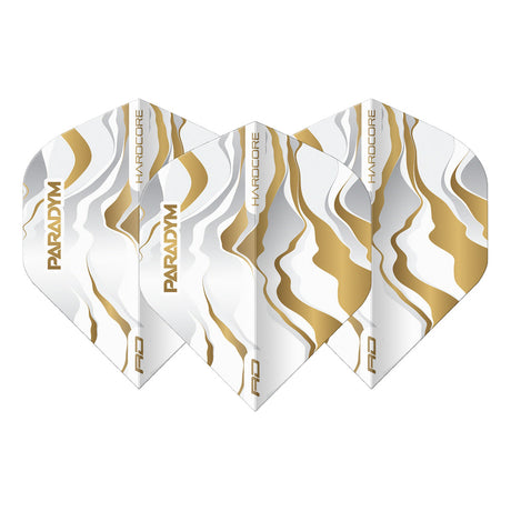 Red Dragon Paradym Gold No2 Dart Flights - view 2
