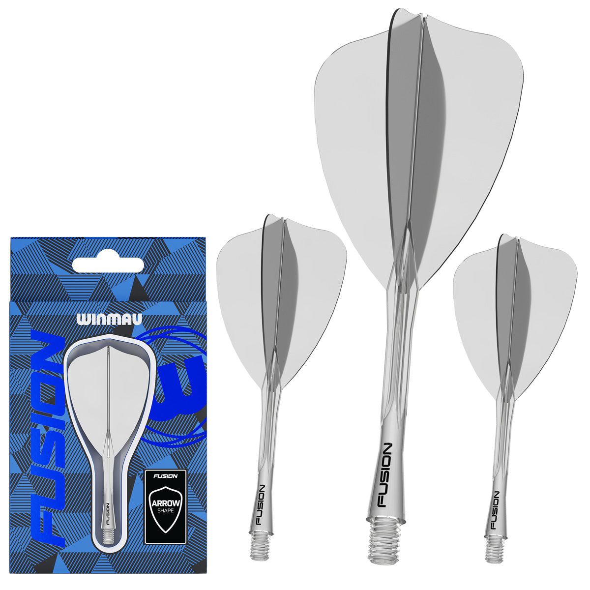 Winmau Fusion Arrow Integrated Flight & Shaft Clear