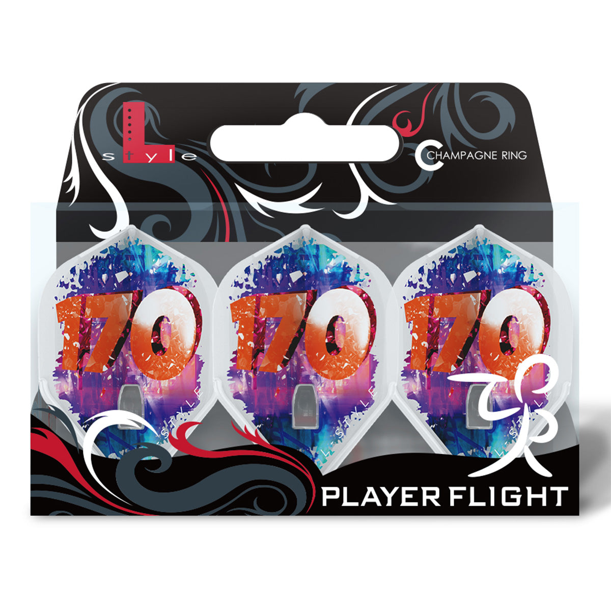 L-Style Fallon V4 170 PRO Dart Flights L1 Standard - view 7