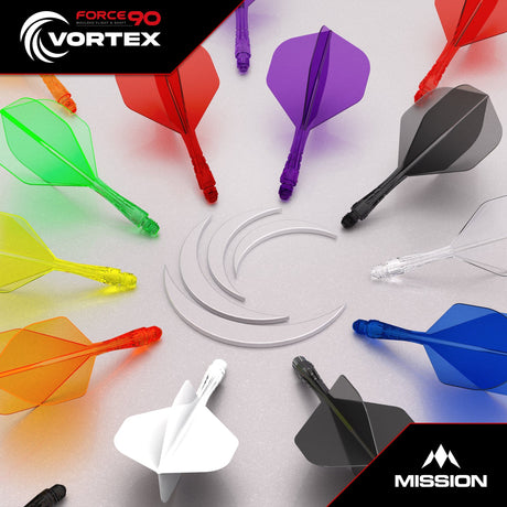 Mission Force 90 Vortex - Moulded Flight & Shaft - Kite - view 3