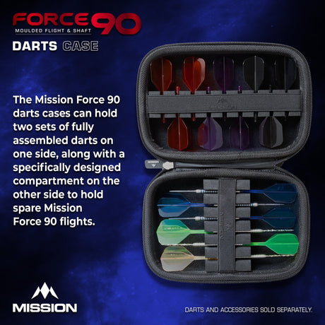 Mission Force 90 Dart Case - EVA Moulded Wallet - Large - view 2