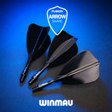 Winmau Fusion Arrow Integrated Flight & Shaft Black - view 8