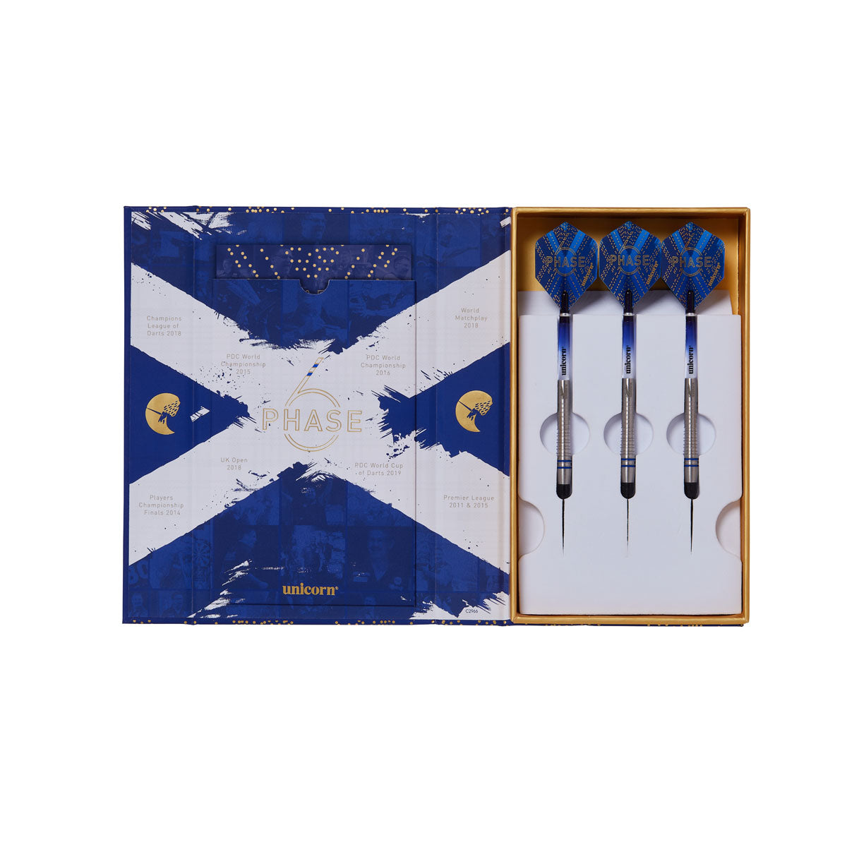 Gary Anderson Phase 6 World Champion 90% Tungsten Soft Tip Darts by Unicorn - view 4
