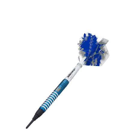 Gary Anderson Silver Star Blue 80% Tungsten Soft Tip Darts by Unicorn - view 3
