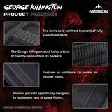Mission Darts Players- EVA Dart Case - George Killington - view 4
