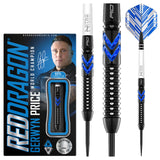 Gerwyn Price Blue Ice SE 90% Tungsten Steel Tip Darts by Red Dragon