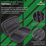 Mission Darts Players- EVA Dart Case - Graham Hall - view 3