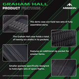 Mission Darts Players- EVA Dart Case - Graham Hall - view 4