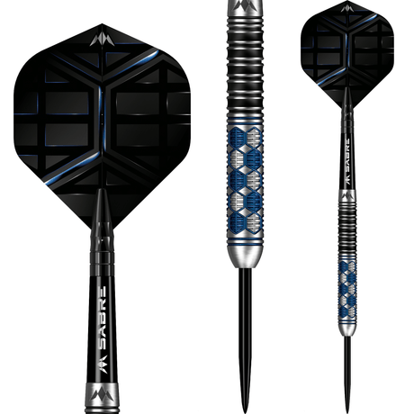 Mission Hexon Darts - Steel Tip - 90% - Blue PVD - view 6