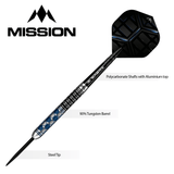 Mission Hexon Darts - Steel Tip - 90% - Blue PVD - view 7