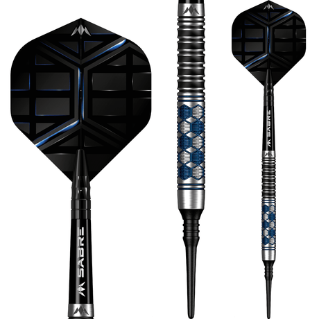Mission Hexon Darts - Soft Tip - 90% - Blue PVD - view 6