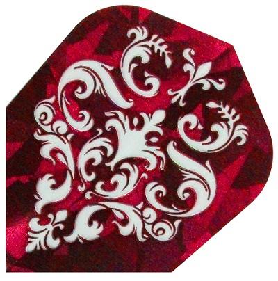 Harrows Hologram Red Symmetry Dart Flights