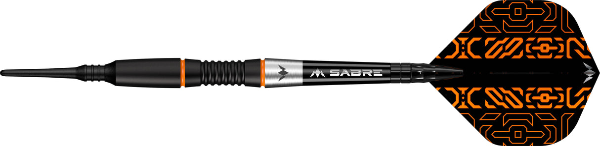 Mission Horizon Darts - Soft Tip - 95% Tungsten - Black PVD & Orange - 18g - view 4