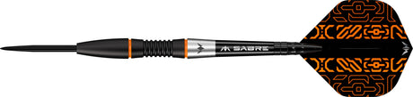 Mission Horizon Darts - Steel Tip - 95% Tungsten - Black PVD & Orange - view 4