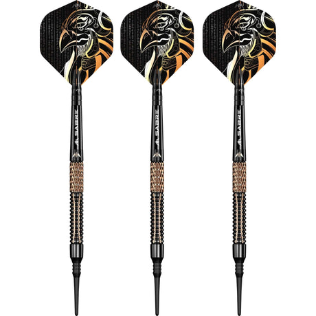 Mission Horus Darts - Soft Tip - 97.5% Tungsten - Black & Bronze Electro - view 2